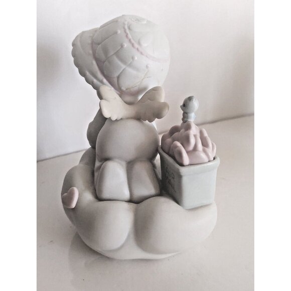 Samuel Butcher Precious Moments Enesco 1987 Figurine "Sending you my Love " - Picture 3 of 9